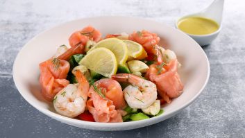 Salmon & Shrimp Salad