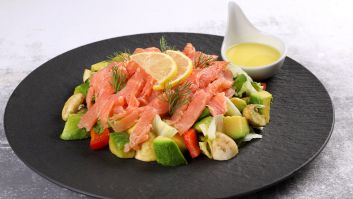 Smoked Salmon Salad