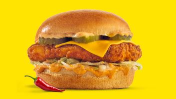 Spicy Crispy Chicken Burger