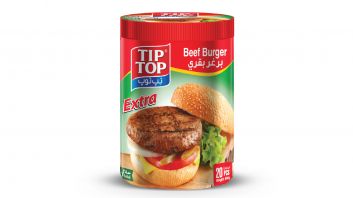 برغر بقري اكسترا 1000غم - اسطواني 20 قطعه