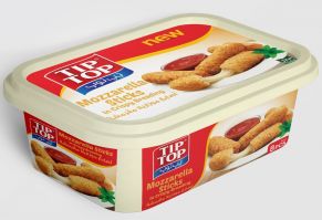اصابع موزاريلا 400غم - مستطيل