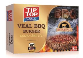 برغر عجل باربيكيو 600غم - 6 قطعه