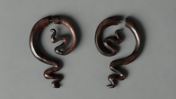 Uniart - Earthly Spirals Earrings